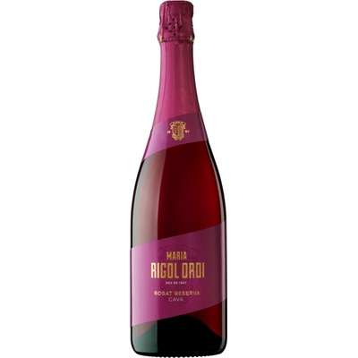 Maria Rigol Ordi Cava Rosé Reserva Brut Natur 2021 11,5% 0,75 l (holá láhev)