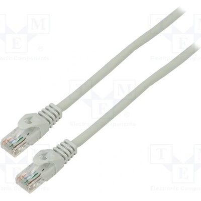 Lanberg PCU6-10CU-0150-S patch, CAT.6, UTP, LSZH, CU, 1.5m, šedý