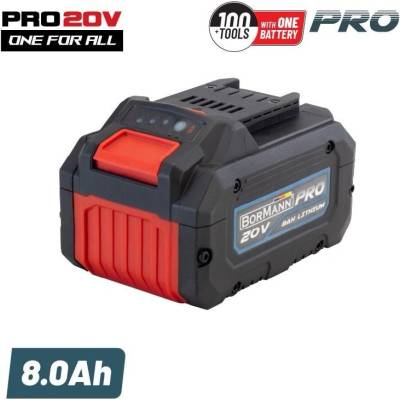 Bormann Акумулаторна батерия Bormann Pro BBP2011, 20 V, 8 Ah (048282) (048282)