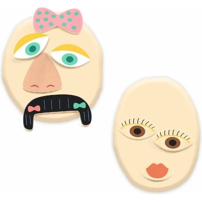 Djeco Modelínový set pre najmenších tváre