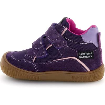 Naturino Детски обувки barefoot Naturino Kid's Kesy High WP Barefoot shoes - Plum - размер 27 (EU) (702-4698-0316)