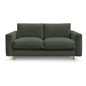 Bobochic Зелен диван за ежедневно спане/сгъваем 220 cm Cocoone - Bobochic Paris (WT-COCE-3.5R---W_1 P1582 N.ZD)