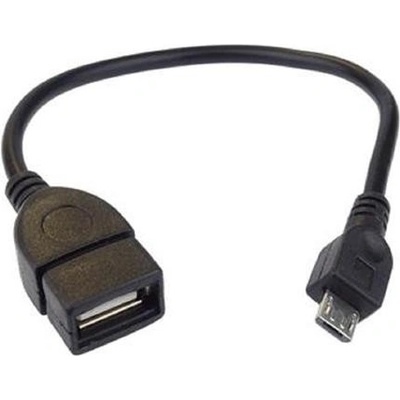 Gembird SKKABREDUSBMICRO20OTG USB 2.0 A(F)-microUSB B(M) - OTG, 0,2m