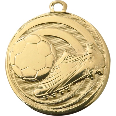 ETROFEJE medaila ME089 futbal medaila ME089 Zlato futbal 32mm