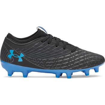 Under Armour Юношески футболни бутонки Under Armour Magnetico Club Juniors Firm Ground Football Boots - Black/Blue