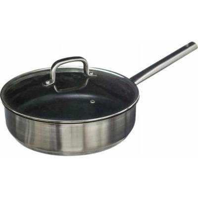 Secret de Gourmet Pánev Nerezová pánev s poklicí 29,5 cm