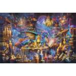 Ravensburger - Puzzle Dragon’s Library - 3 000 piese