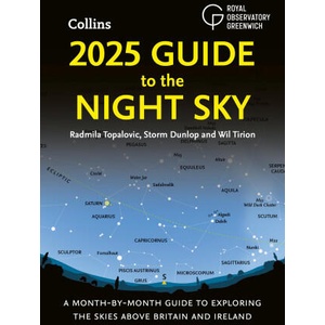 2025 Guide to the Night Sky | Wil Tirion, Royal Observatory Greenwich, Collins Astronomy (ISBN: 9780008688165)