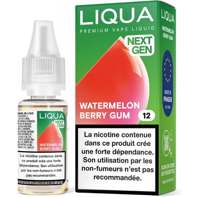 никотинова течност Liqua Elements - Watermelon Berry Gum 6мг