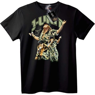 NOONEBRAND Тениска I-UNO Музика - 4XL, Black