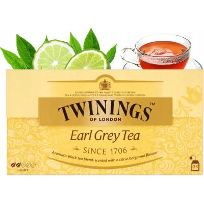 Twinings čaj Earl Grey 12 x 25 x 2 g