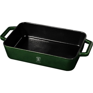 BAZÁR Чугунена тава 30cm EMERALD - повредена боя X01327