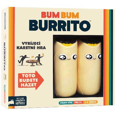 ADC Hra Bum Bum Burito *SPOLEČENSKÉ HRY* - Hračky Ňuff.cz