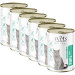 4Vets NATURAL 4Vets Cat Natural Simple Recipe with Tuna 6 x 400 g