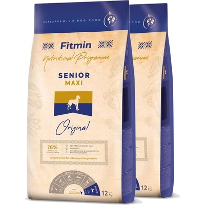 Fitmin MAXI Senior 2 x 12 кг