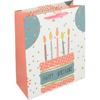 EUROCOM Подаръчна торбичка Deluxe Large HB, 23x36x15cm (28206-А-71901)