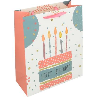 EUROCOM Подаръчна торбичка Deluxe Large HB, 23x36x15cm (28206-А-71901)