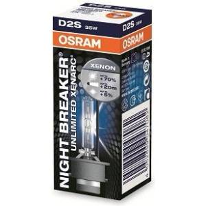  1 брой Крушка за автомобилен фар Xenon Osram DS2 Night Breaker Unlimited, up to 70%, 35W