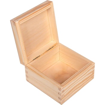 Fenwit Дървена кутия 10 x 10 x 5, 5 см