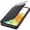 Pouzdra a kryty na mobilní telefony Samsung Galaxy A33 5G Flipové S View černé EF-EA336PBEGEE
