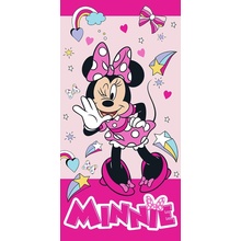 TipTrade Bavlnená froté osuška 70x140 cm Minnie Sladká myška