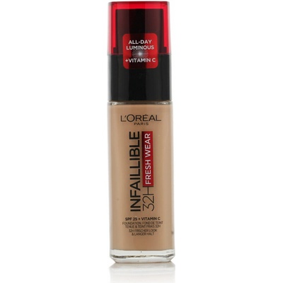 L'Oréal Paris 32hodinový make-up Infaillible 32H Fresh Wear SPF 25 Foundation 220 Sand 30 ml