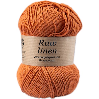 Borgo de' Pazzi Raw linen 200 Terakota