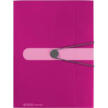 Herlitz Easy orga to go PP A4 малинова гумена папка 11216538 (11216538)