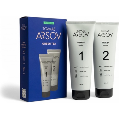 Tomas Arsov Green Tea šampon 250 ml + kondicionér 250 ml dárková sada – Zboží Dáma