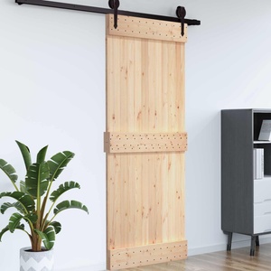 vidaXL Врата NARVIK 70 x 210 cm Натурално (42047082)
