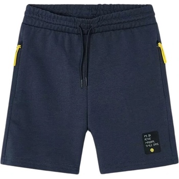Mayoral chlapecké bermudy Smile tm. modrá