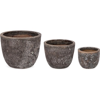 Bizzotto ДЕКОРАТИВНА САКСИЯ 3БР. duyen РЪЖДИВО (0790725)