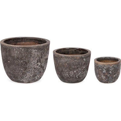 Bizzotto ДЕКОРАТИВНА САКСИЯ 3БР. duyen РЪЖДИВО (0790725)