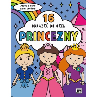 Vymaľovanky do okien Princezné