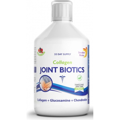 Swedish Nutra Collagen Joint Biotics bez cukru 500 ml