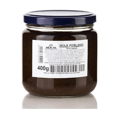 Mole Poblano mexická čokoládová omáčka pikantní MEX-AL 400 g