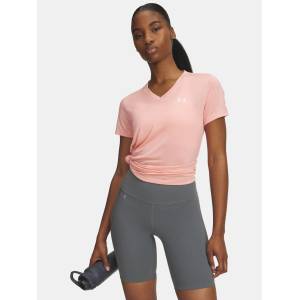 Under Armour Дамска тениска Under Armour Tech SSV- Twist Under Armour | Rozov | ЖЕНИ | XS - zoot - 54,57 лв