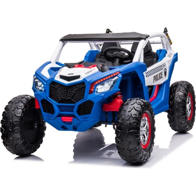 Mamido Elektrické autíčko Buggy Turbo 4x200W modrá