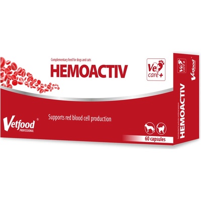 Vetfood HemoActiv blister 60 kapsúl