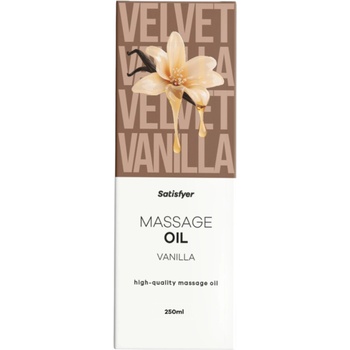 Satisfyer - масажно масло - ванилия (250 мл)