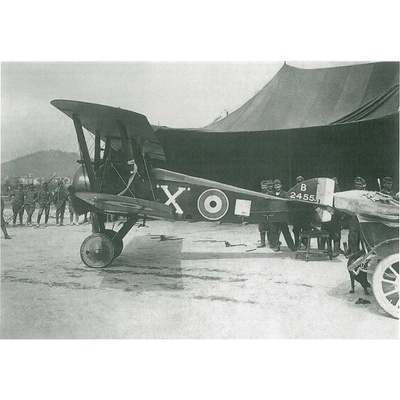 Pohľadnica Sopwith camel b2455 "x"