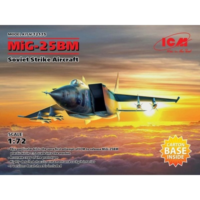 ICM MiG-25 BM Soviet Strike Aircraft 1:72