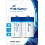 MediaRange Батерии алкални MediaRange Premium D MRBAT109 LR20, 1.5V, 11 900mAh, 2 бр (MRBAT109)