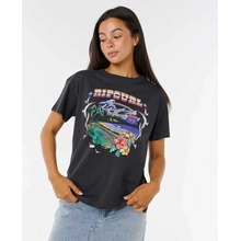 RIP CURL tričko Pacific Rider Relaxed Tee Washed Black 8264