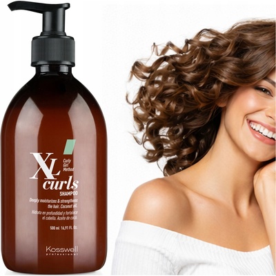 Kosswell XL Curls šampon pro vlnité vlasy 500ml