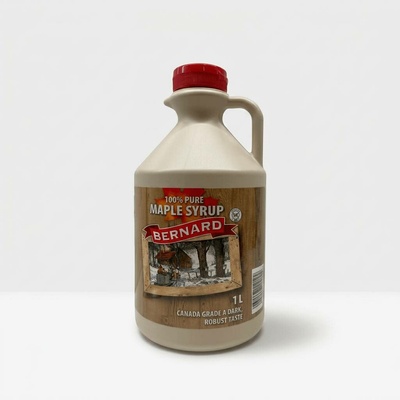 Grade A DARK Robust Taste Javorový sirup 1L