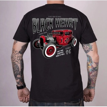 Black heart мъжка тениска black heart - red baron - ЧЕРНА - 13296