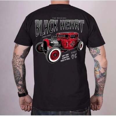 Black heart мъжка тениска black heart - red baron - ЧЕРНА - 13296