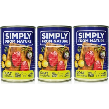 Simply From Nature Kozie mäso a zemiaky 400 g