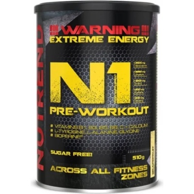 Nutrend N1 Pre-Workout - Nutrend синя малина